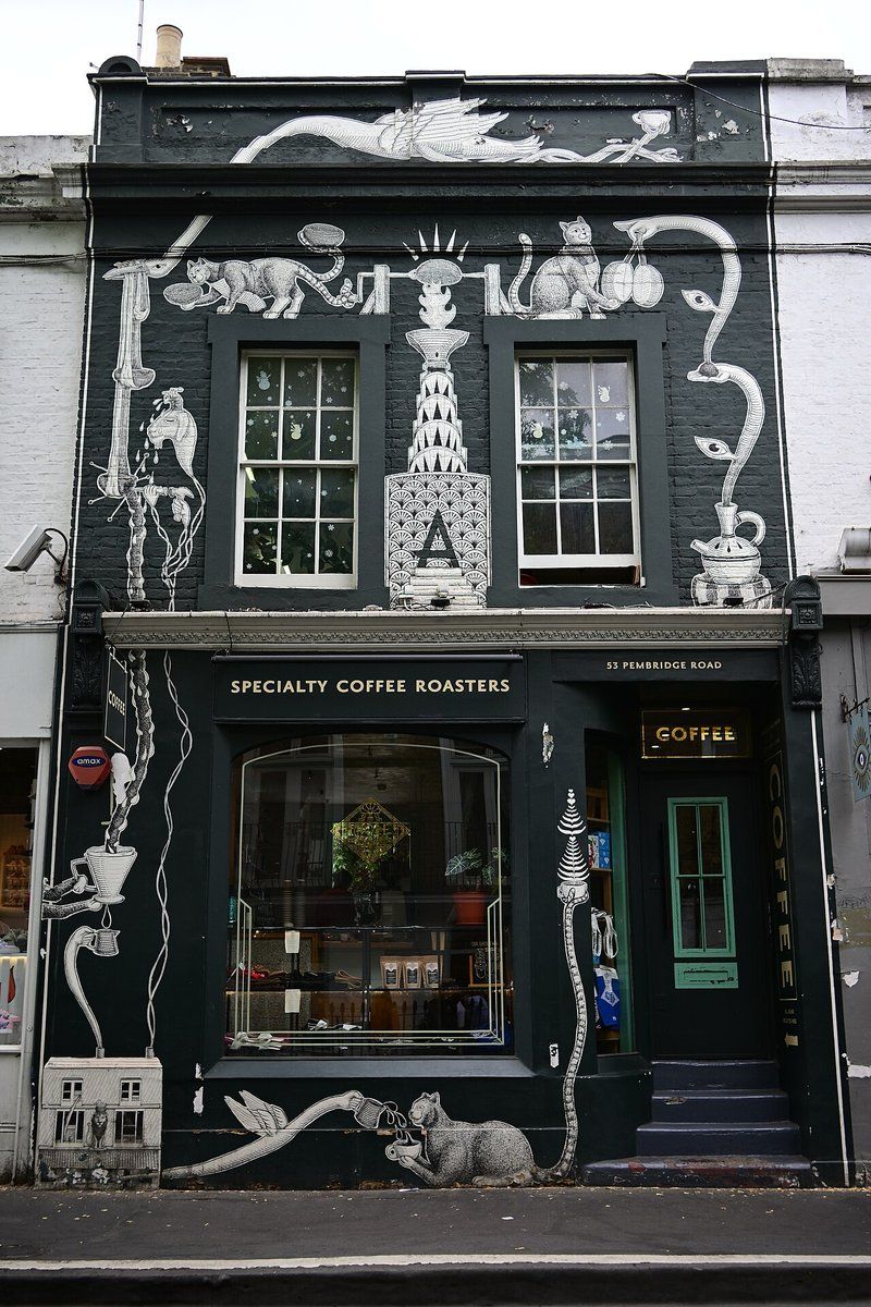 Amoret Coffee, a small, roasting-focused specialty coffee bar on Pembridge Road