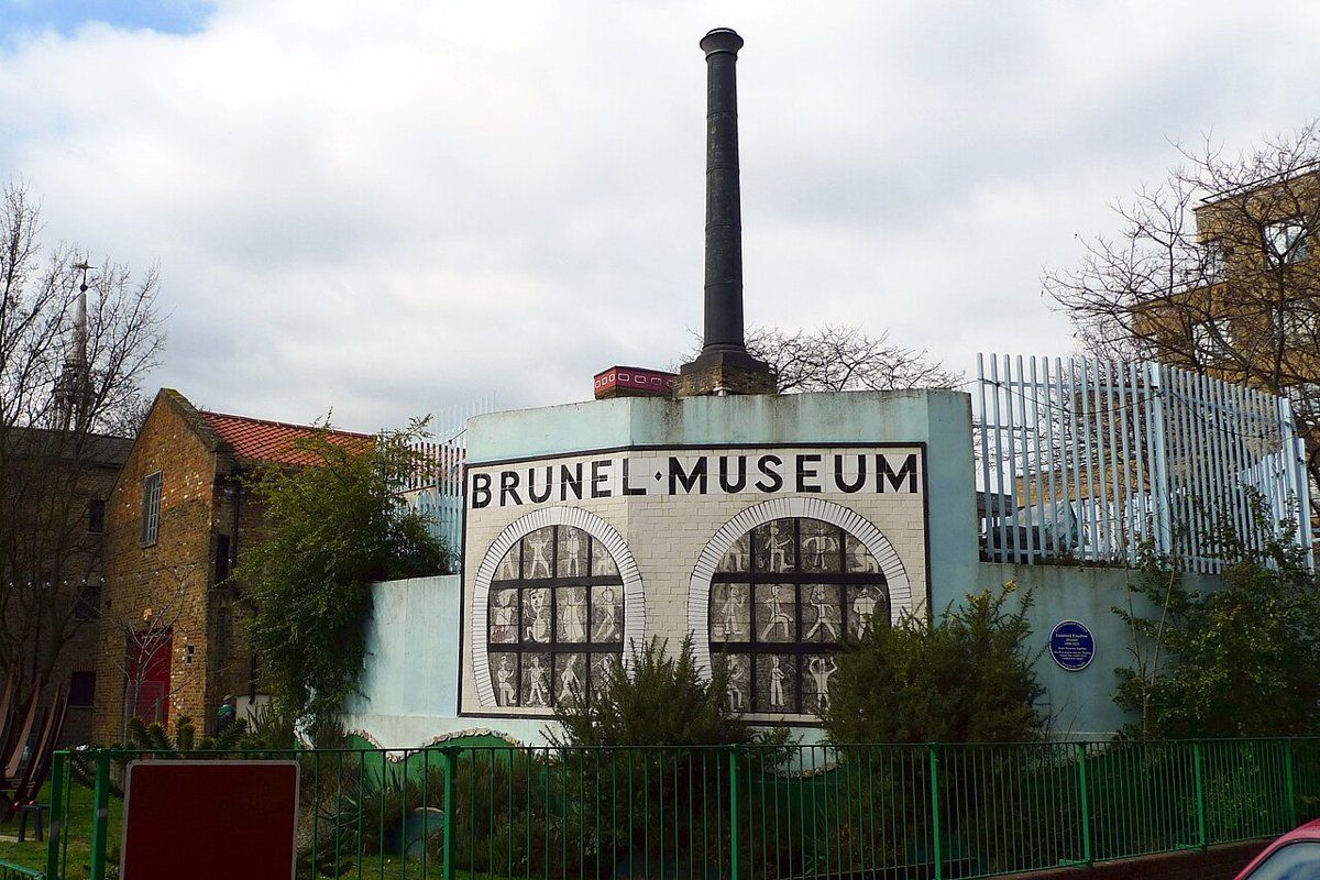 Brunel Museum and Thames Tunnel Shaft, a tiny museum in the old engine house of the world's first underwater tunnel