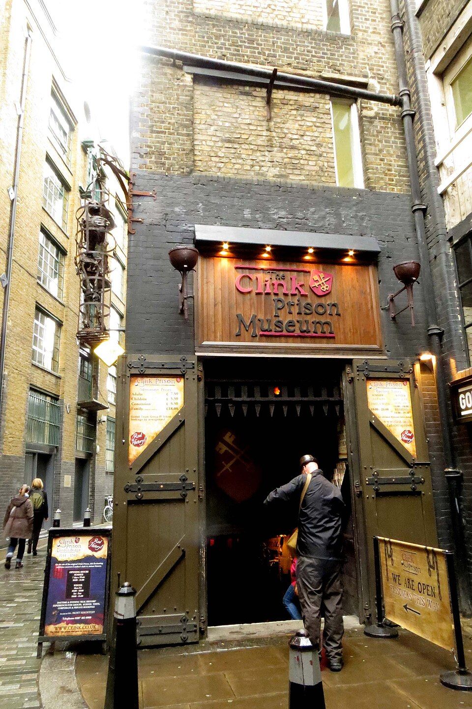 The Clink Prison Museum, a museum on Bankside