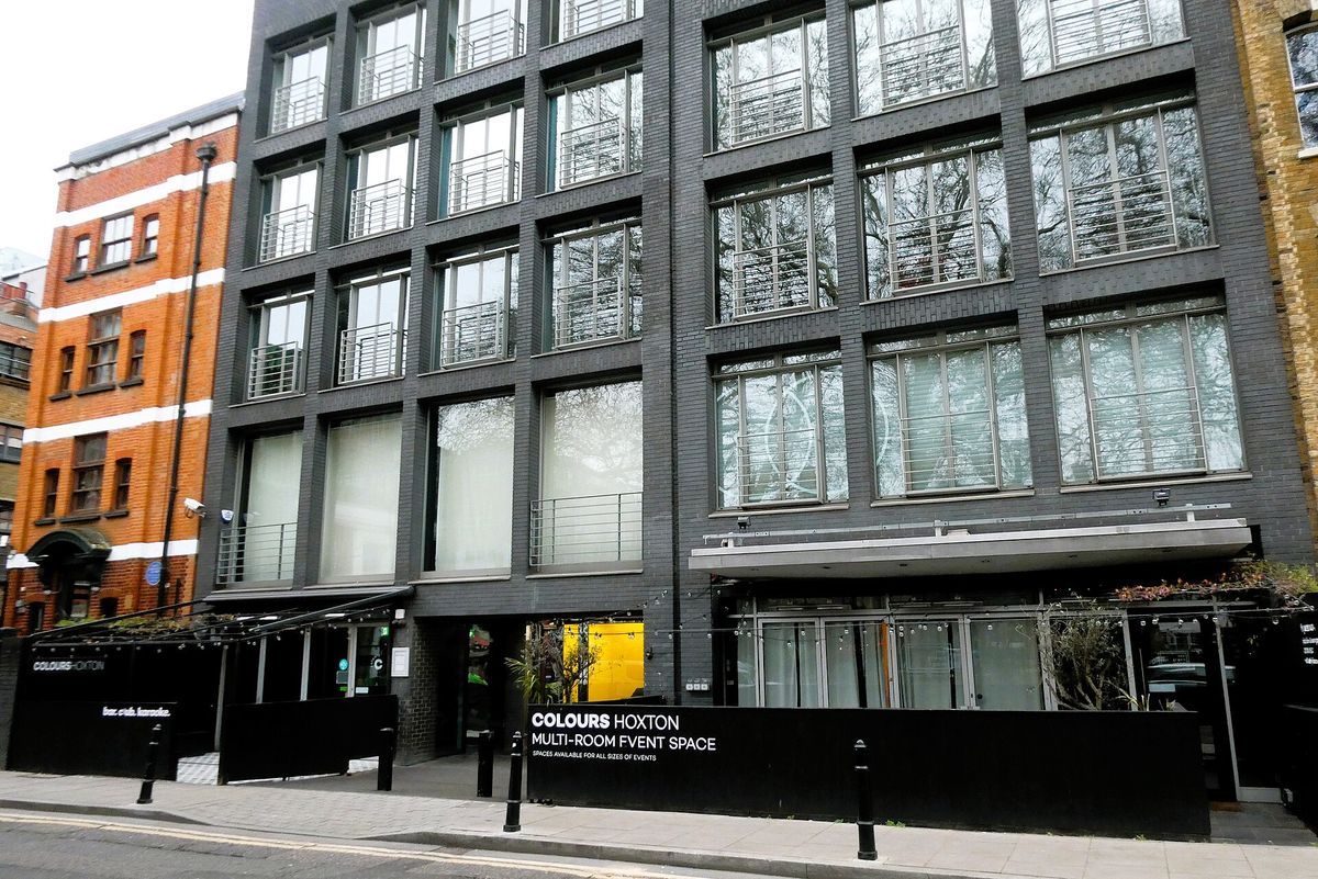 Colours Hoxton, a multi-arts bar and club on Hoxton Square, running live music, club nights and karaoke since 2019