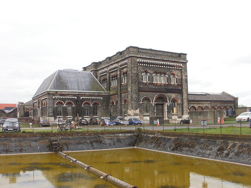 Crossness Pumping Station, a Victorian sewage pumping station on the Thames at Abbey Wood