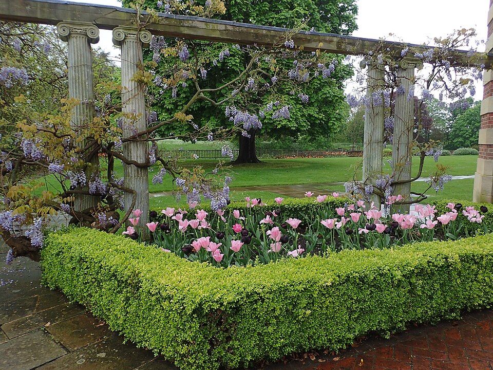 Eltham Palace Gardens, the 19 acres of gardens surrounding Eltham Palace
