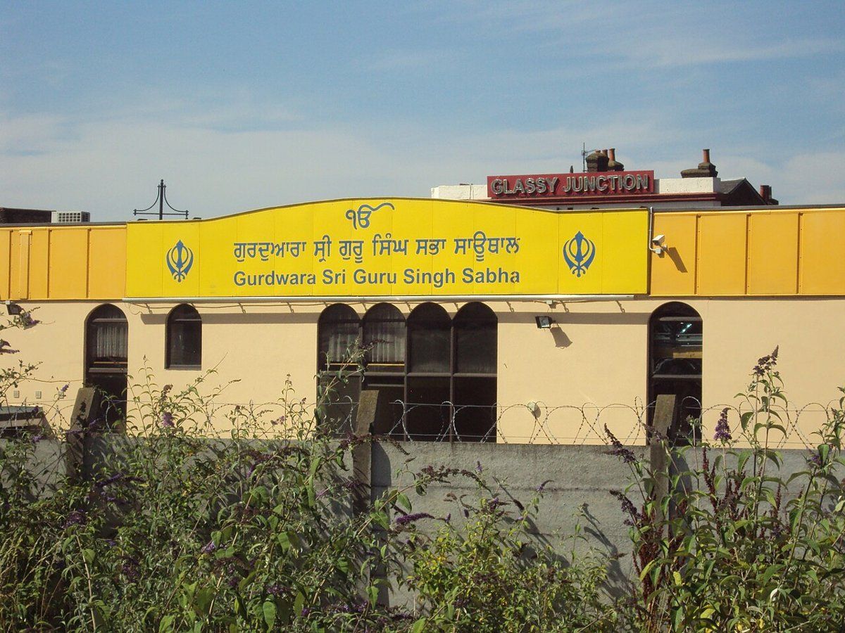 Gurdwara Sri Guru Singh Sabha, Southall, the largest Sikh temple in London