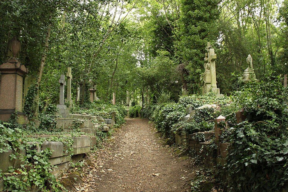 Highgate Cemetery, landmark in London