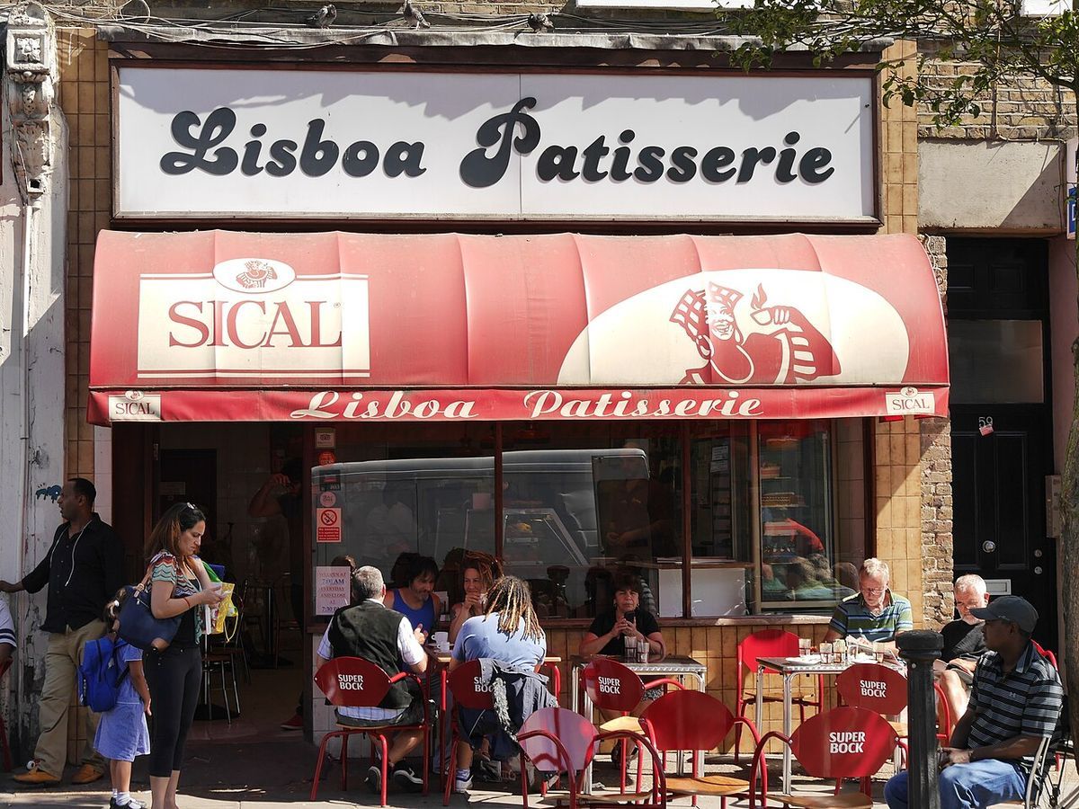 Lisboa Patisserie, a small Portuguese cafe and bakery on Golborne Road