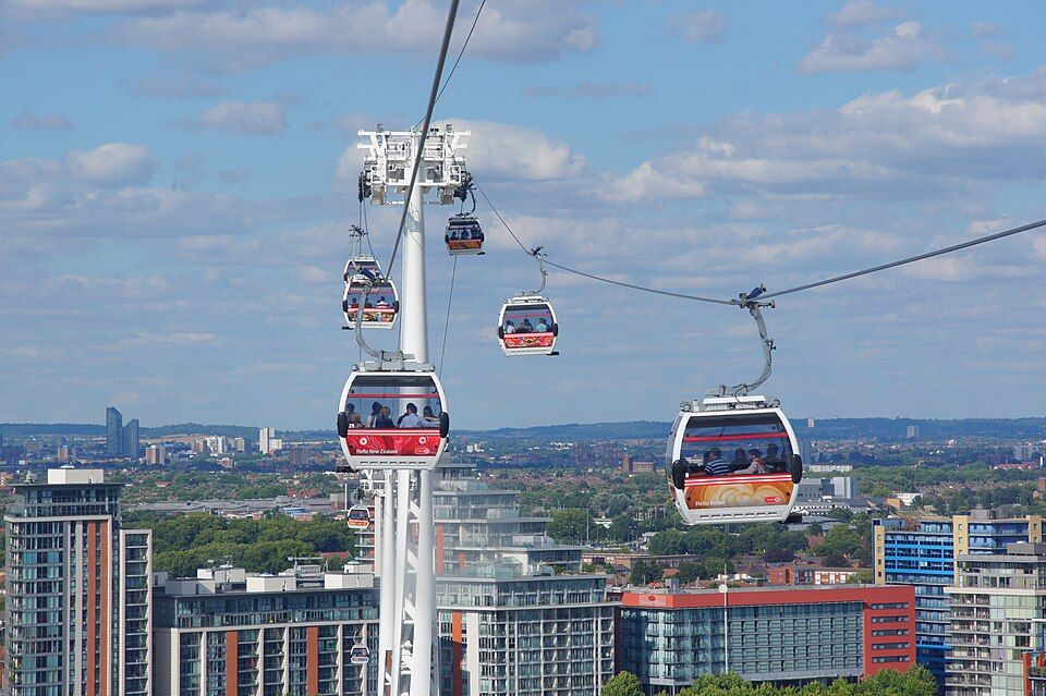 London Cable Car, activity in London