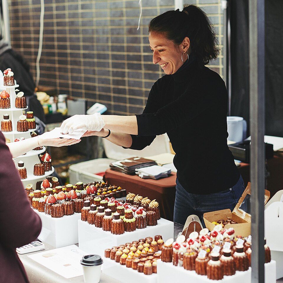 Maltby Street Market, a compact weekend food market under railway arches near Bermondsey