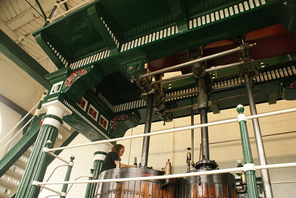 Markfield Beam Engine and Museum, a Victorian sewage pumping station in Markfield Park