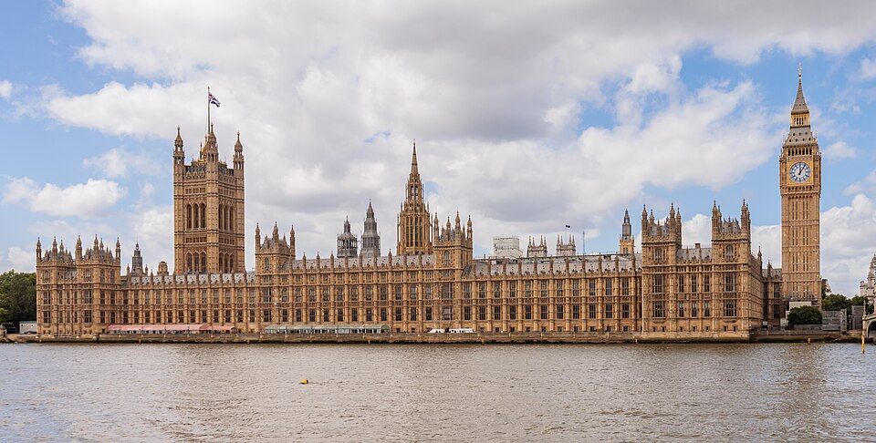 Palace of Westminster, landmark in London