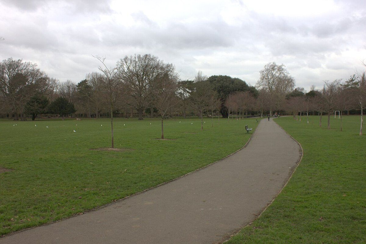 Peckham Rye Park, a Victorian park south of Peckham with a Japanese garden