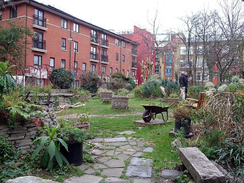 Phoenix Garden, a volunteer-run wildlife garden squeezed between Covent Garden and Denmark Street