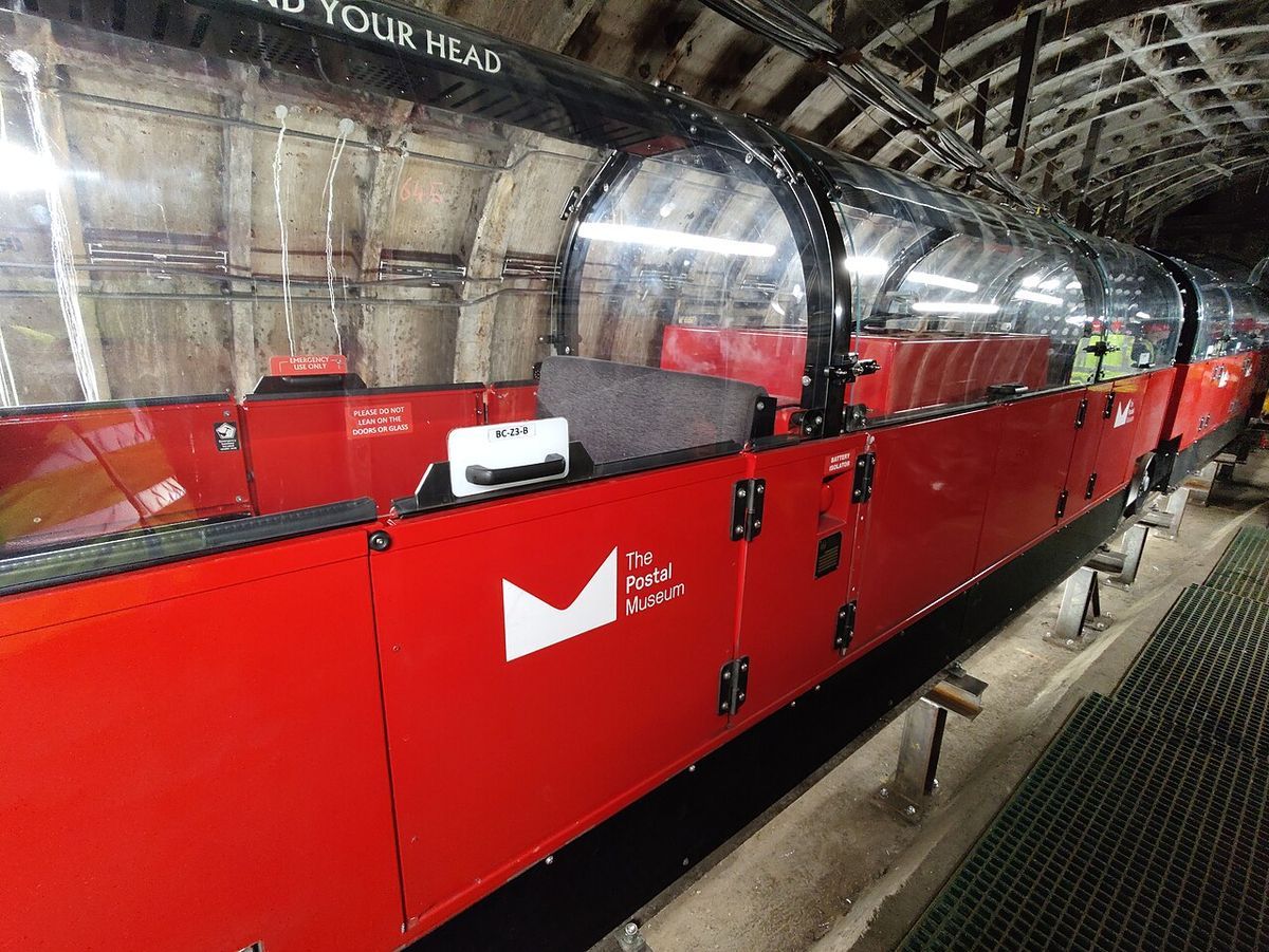 The Postal Museum and Mail Rail, a museum of postal history in Clerkenwell