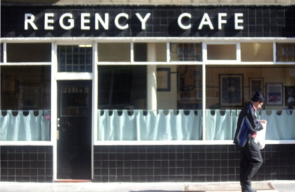Regency Cafe, an art deco caff