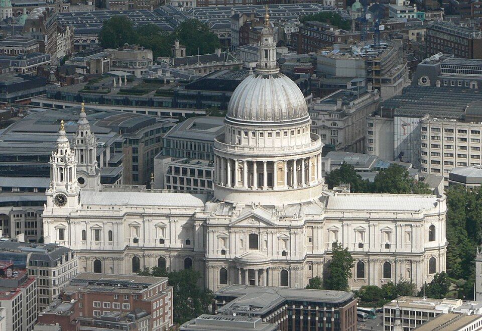 St Paul's Cathedral, landmark in London