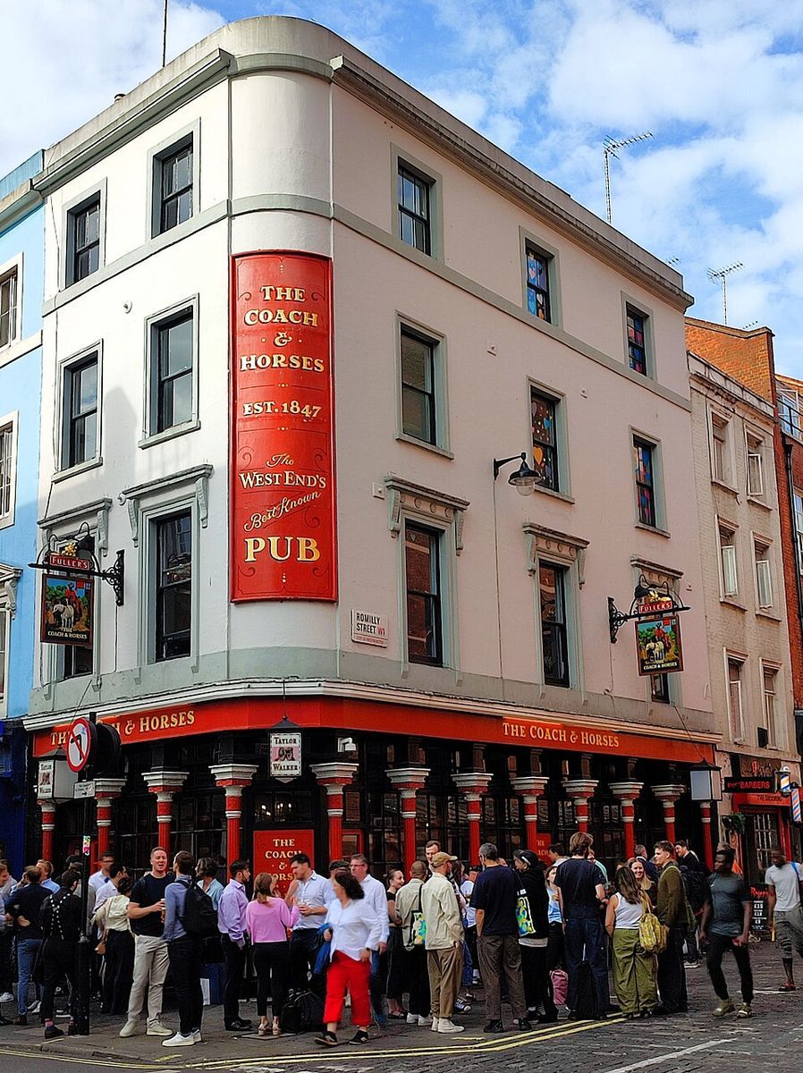 Coach & Horses (Greek Street), the Greek Street pub