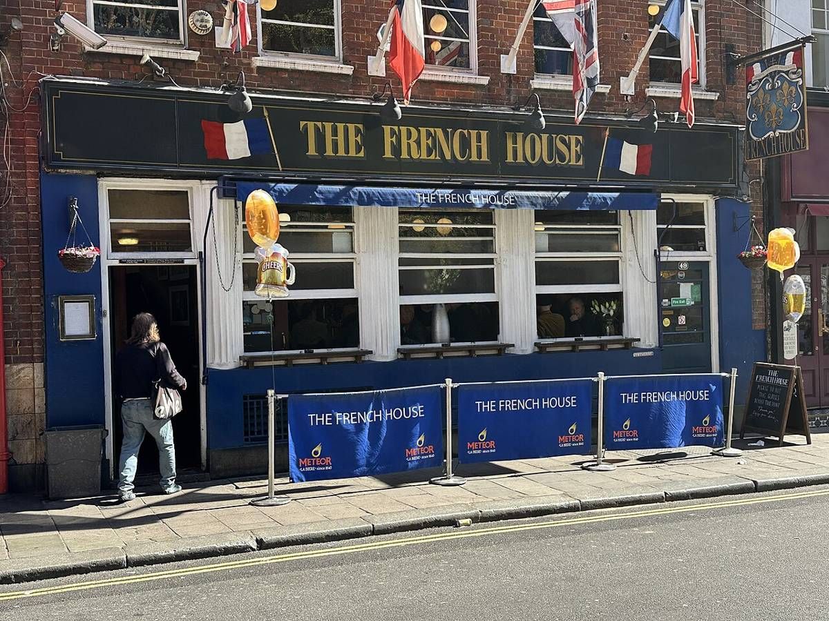 The French House, a tiny, bohemian Dean Street bar