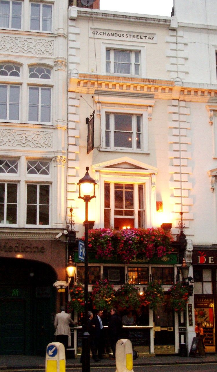 The Harp, a narrow, award-winning real-ale pub just off Covent Garden, repeatedly named London's best pub by CAMRA