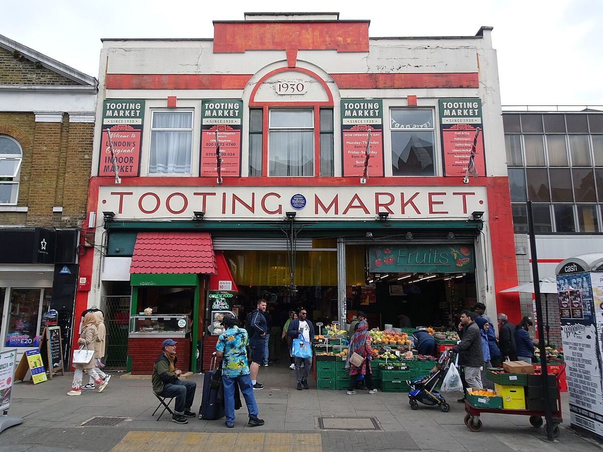 Tooting Market, a covered 1930s market
