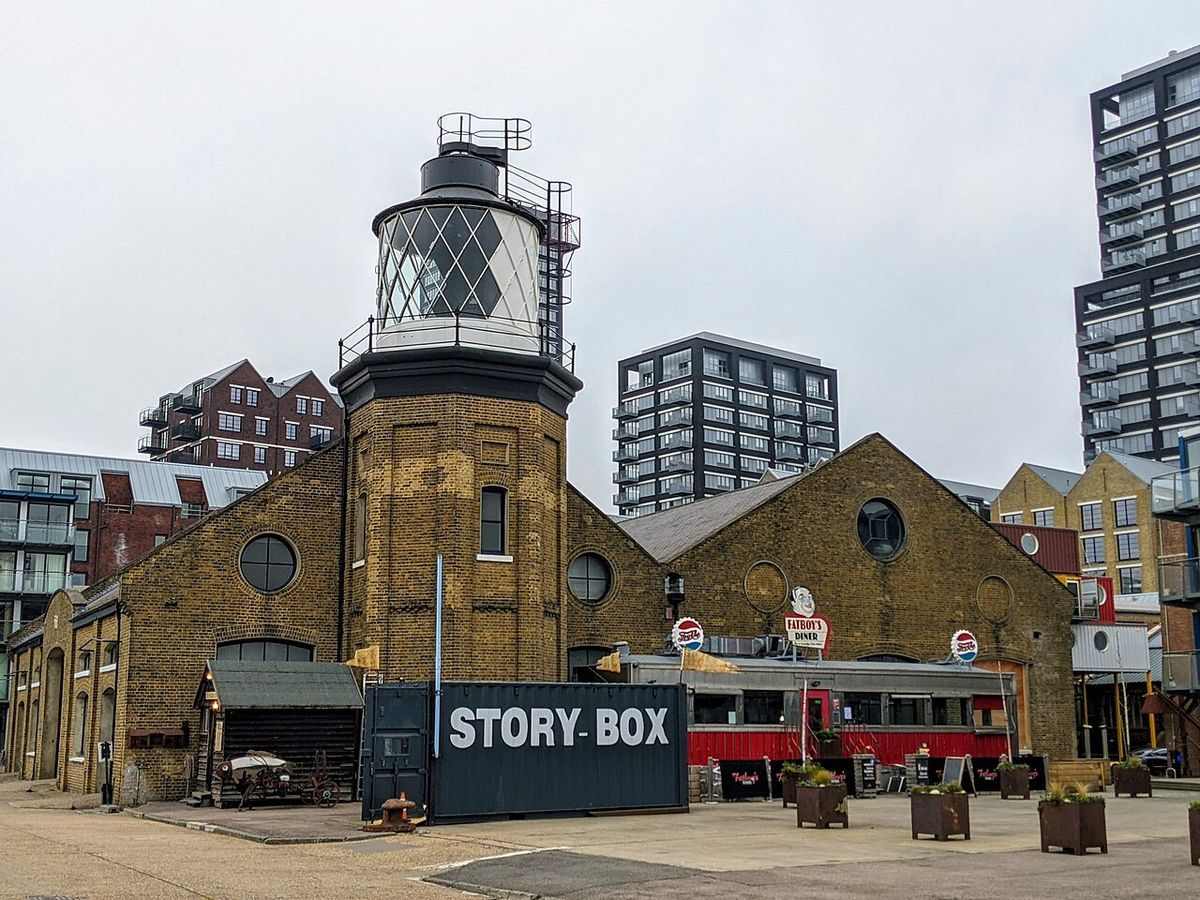 Trinity Buoy Wharf Lighthouse, landmark in London