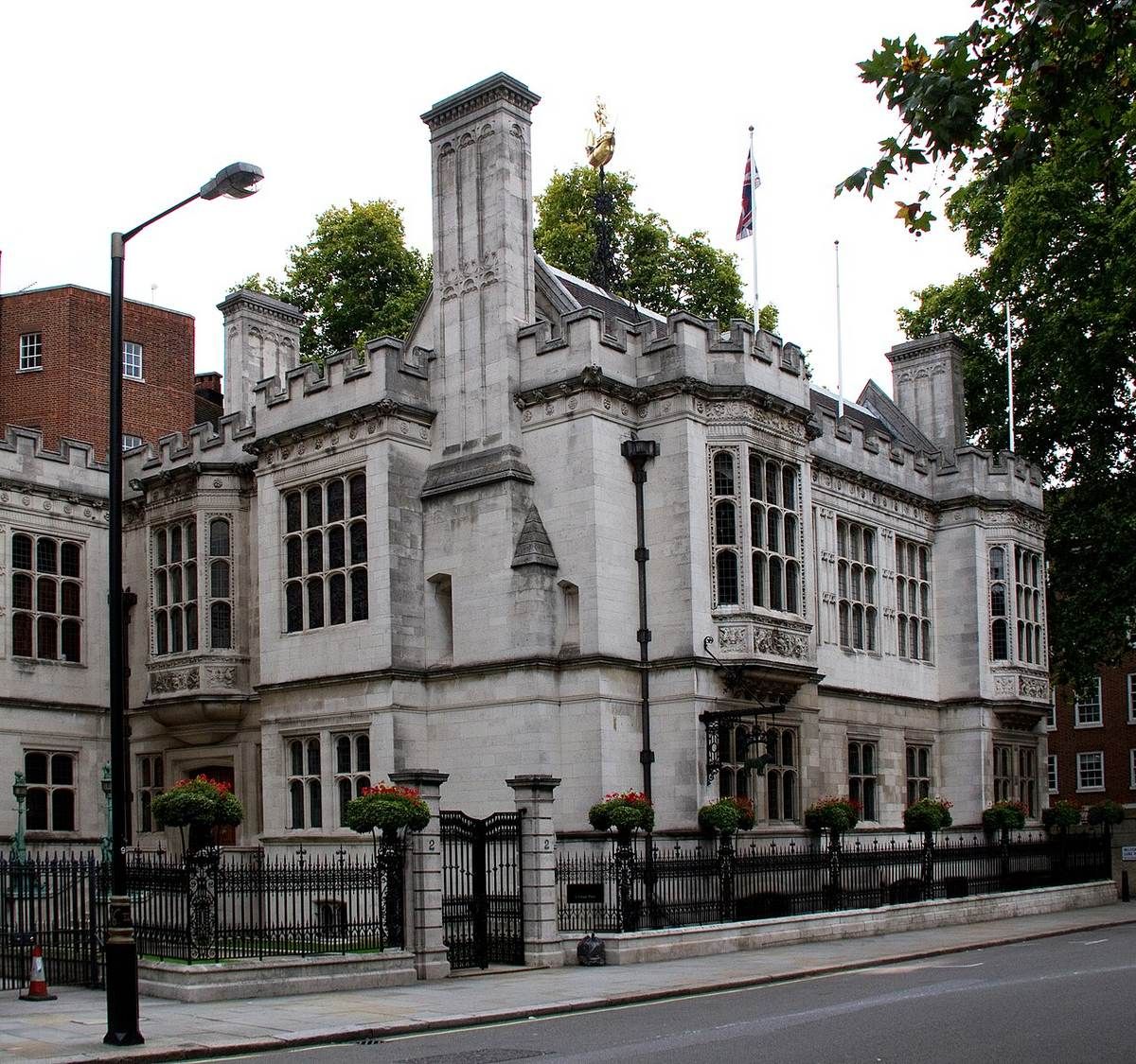 Two Temple Place, a lavish neo-Tudor building by the Thames, built in 1895 as an estate office