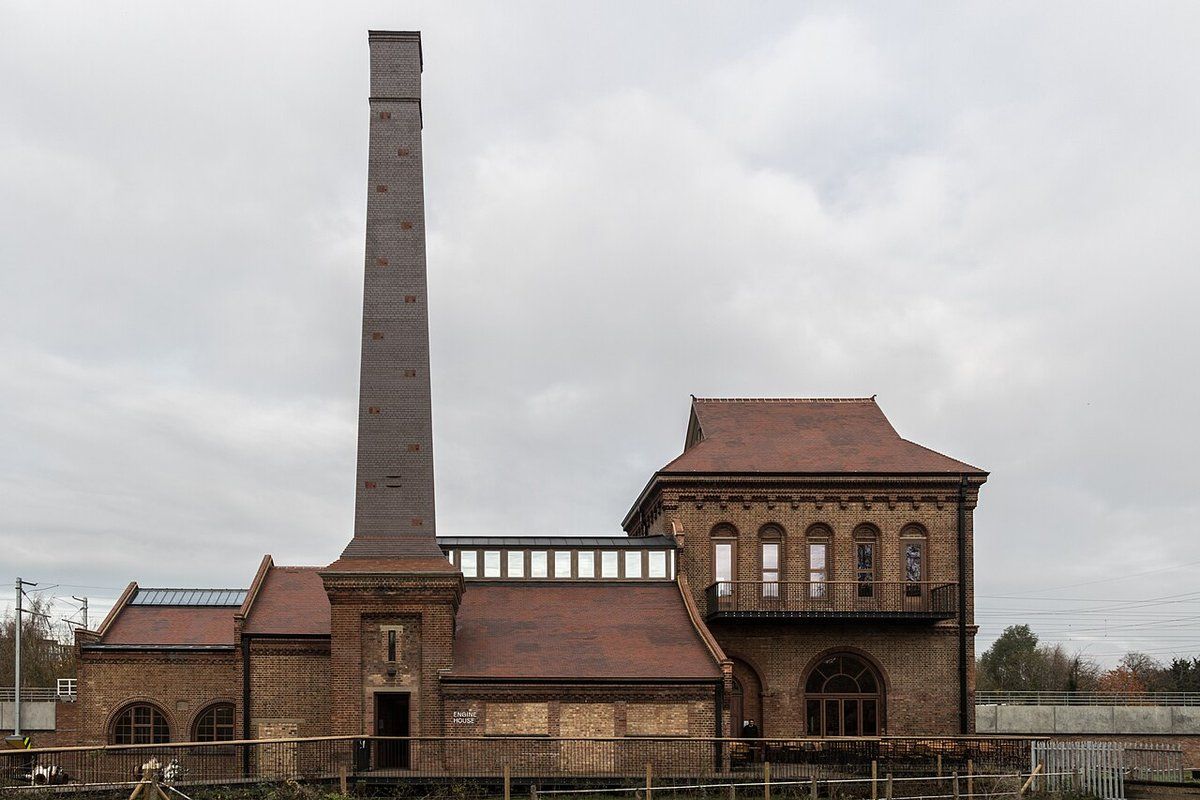Walthamstow Wetlands, a Thames Water reservoir complex