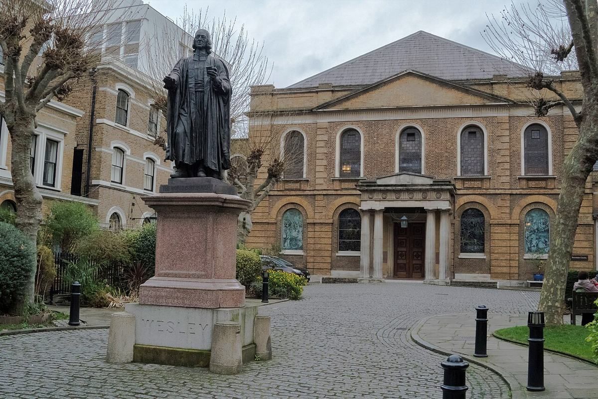 Wesley's Chapel & Museum of Methodism, the Grade I listed Georgian chapel