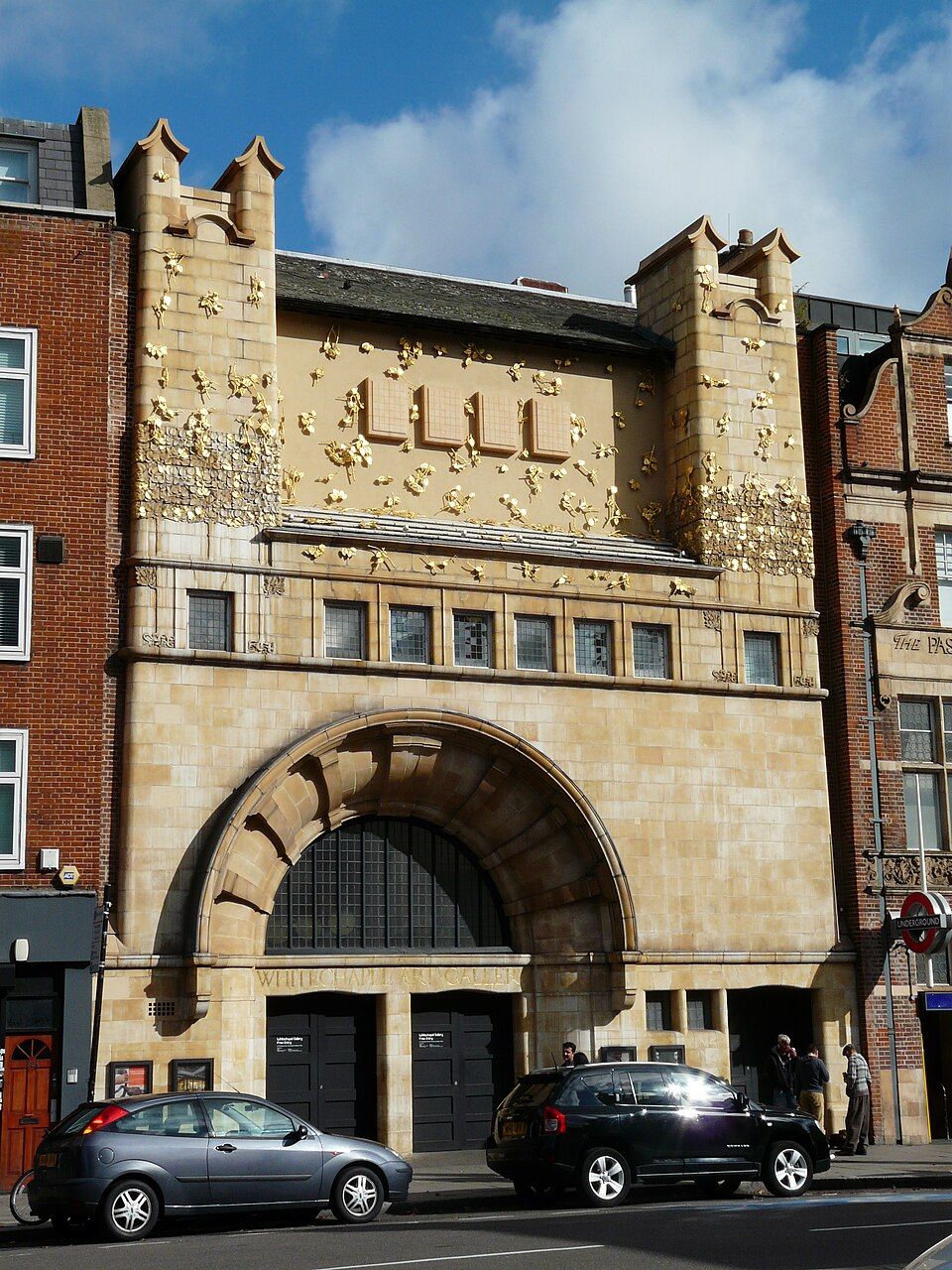 Whitechapel Gallery, a public contemporary art gallery on Whitechapel High Street