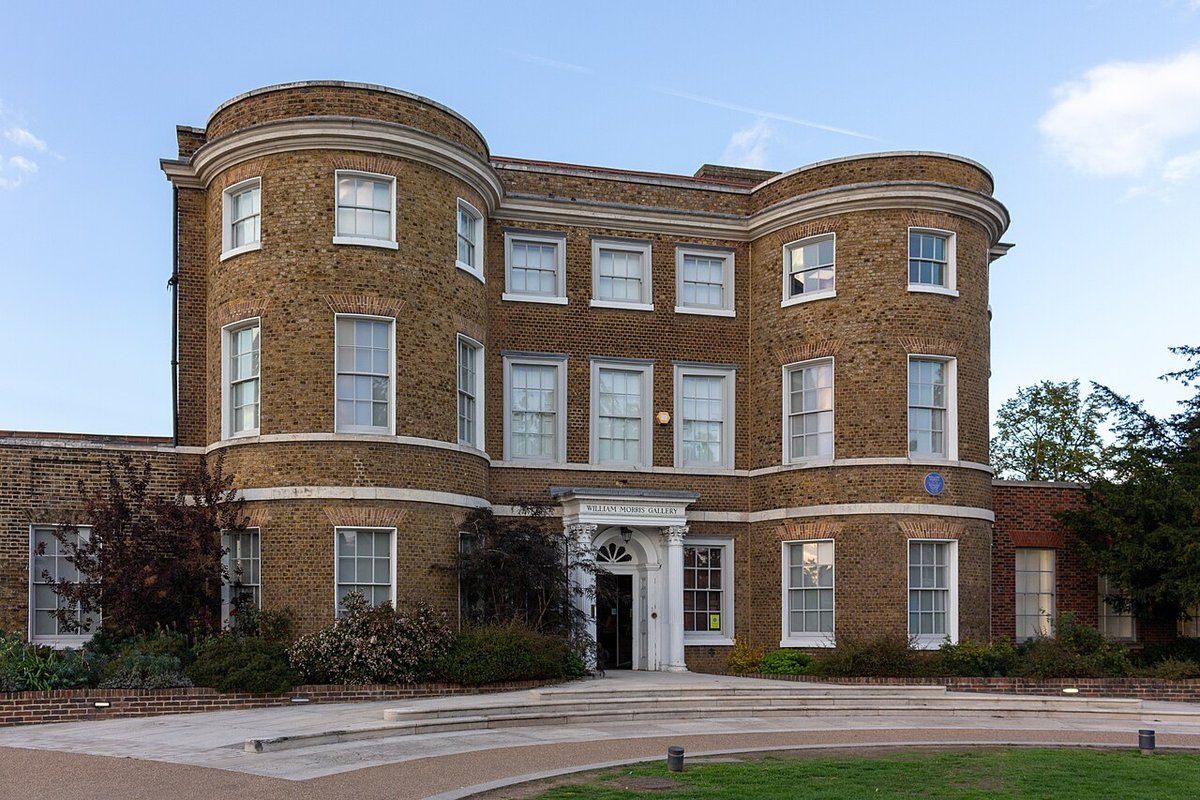 William Morris Gallery, a free Georgian house in Lloyd Park
