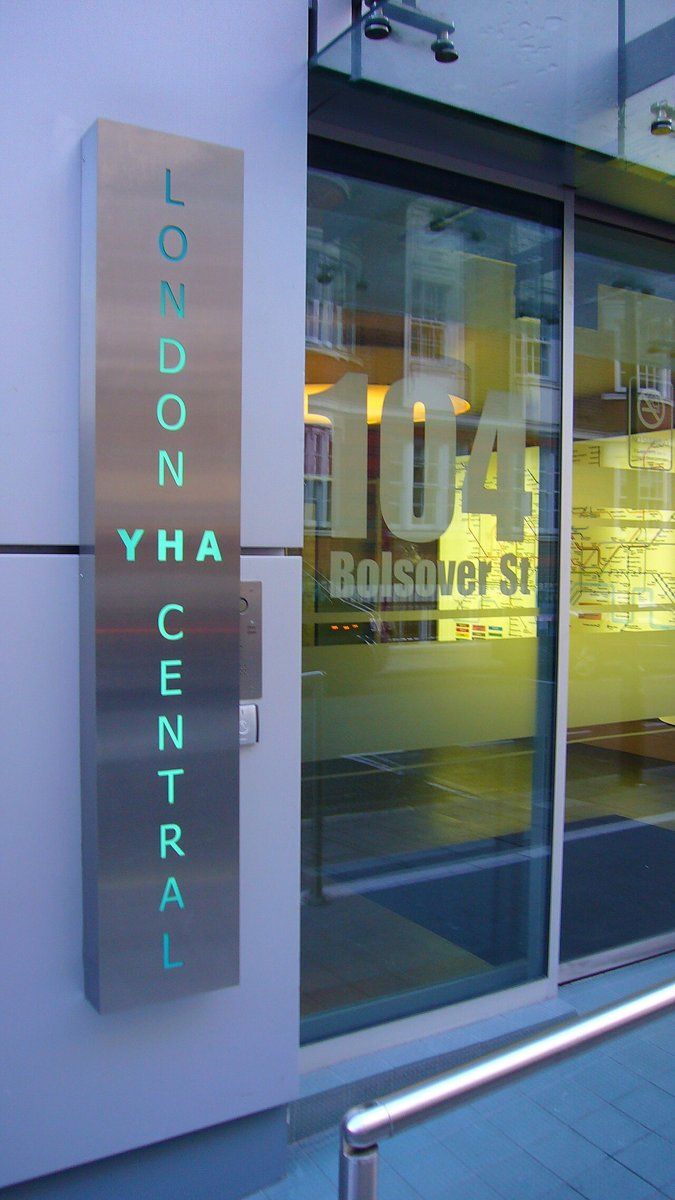 YHA London Central, a big, modern YHA hostel in Fitzrovia, a few minutes' walk from Oxford Street