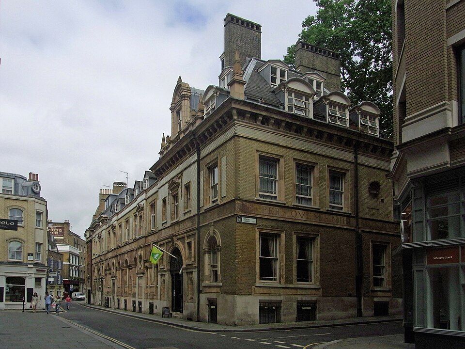 YHA London St Paul's, a budget hostel on Carter Lane in the City, a few minutes' walk from St Paul's Cathedral